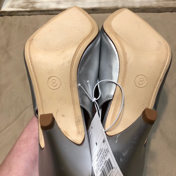 Women’s silver pumps, sz 8 & 6, 6.5 NWT - Picture 4 of 5